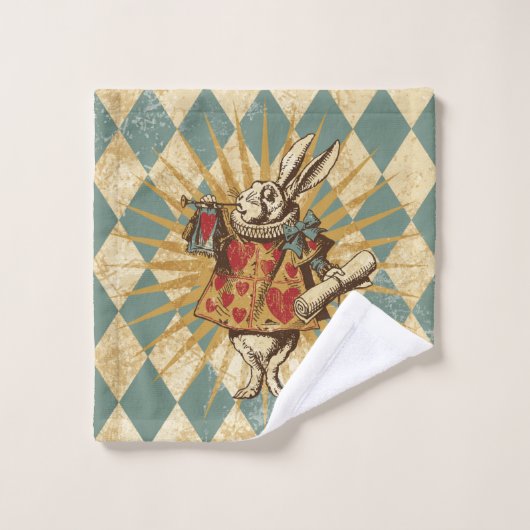 White Rabbit Bad Handdoek (Wasdoekje)