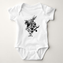 White Rabbit beroemd gemaakt door Alice In Wonderl Romper