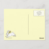White Rabbit Briefkaart (Achterkant)