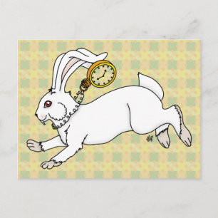 White Rabbit Briefkaart