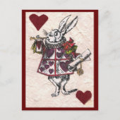 White Rabbit Briefkaart (Voorkant)