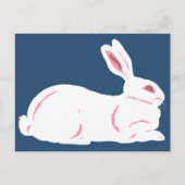 White Rabbit Briefkaart (Voorkant)