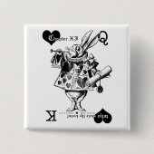 White Rabbit Button (Voorkant)