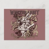 White Rabbit Carnivale Style Briefkaart (Voorkant)