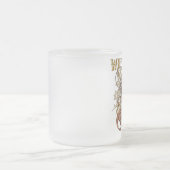 White Rabbit Carnivale Style (Gold Version) Matglas Koffiemok (Center)