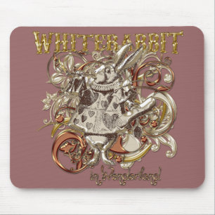 White Rabbit Carnivale Style (Gold Version) Muismat