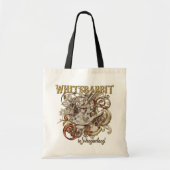 White Rabbit Carnivale Style (Gold Version) Tote Bag (Voorkant)