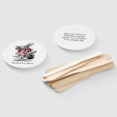 White Rabbit Court Trumpeter Alice in Wonderland Handwaaier (Niet-gemonteerd)