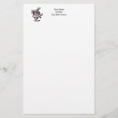White Rabbit Court Trumpeter Alice in Wonderland P Briefpapier (Voorkant)