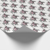 White Rabbit Court Trumpeter Alice in Wonderland P Cadeaupapier (Hoek)