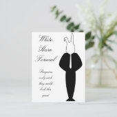White Rabbit Design Briefkaart (Staand voorkant)