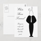 White Rabbit Design Briefkaart (Voorkant / Achterkant)
