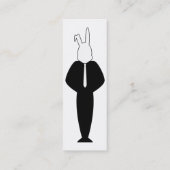 White Rabbit Design Mini Visitekaartje (Achterkant)
