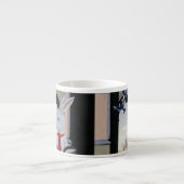 White Rabbit gaat naar Paris Expresso Mok (Voorkant)