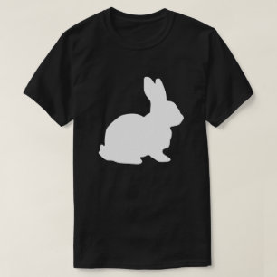 White Rabbit Hare Alice in Wonderland Party T-shirt