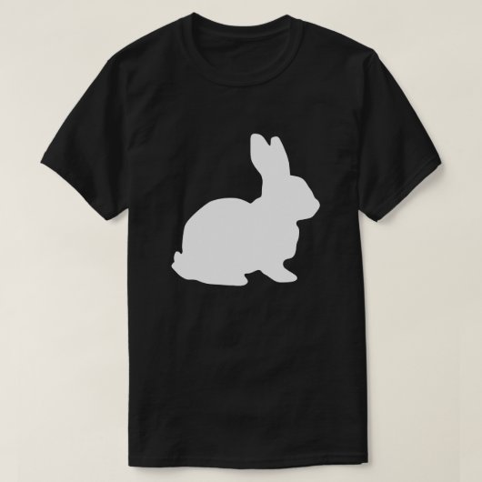 White Rabbit Hare Alice in Wonderland Party T-shirt (Design voorkant)