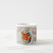 White Rabbit Hearts Alice Classic Espresso Kop (Voorkant)