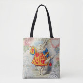White Rabbit Hearts Alice Classic Tote Bag (Voorkant)