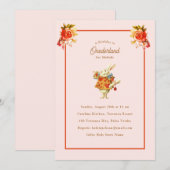 White Rabbit Herald Alice in Nederland Verjaardag Kaart (Voorkant / Achterkant)