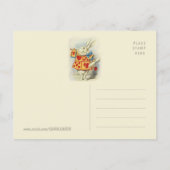 White Rabbit herald Best dad in the world CC1124 Briefkaart (Achterkant)