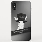 White Rabbit in Personalized Top Hat Case-Mate iPhone Case (Achterkant)