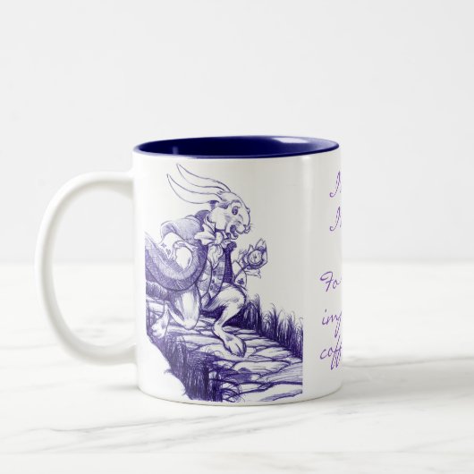 White Rabbit Late Late Coffee Date Tea Mok (Links)