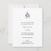 White Rabbit Letterpess Style Kaart (Voorkant)