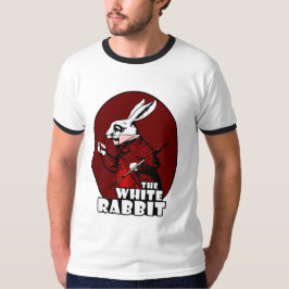 White Rabbit Logo Red T-shirt