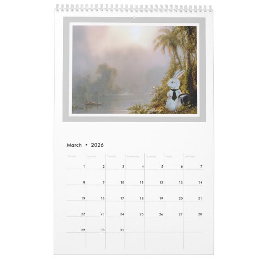 White Rabbit Meets Master Artists 2023 Calendar Kalender (Mar 2026)