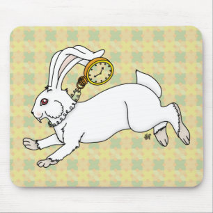 White Rabbit Mousepad Muismat