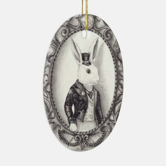 White Rabbit - Ornament (Rechts)