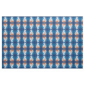White Rabbit Pop Surrealisme Illustration fabric Stof (Yard (91,4 cm))