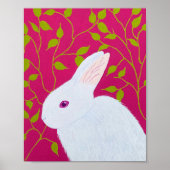 white rabbit poster (Voorkant)