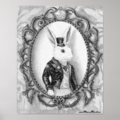 White Rabbit Poster Alice in Wonderland Poster (Voorkant)