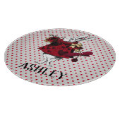 White Rabbit Queens Garb Persoonlijk Snijplank (Hoek)