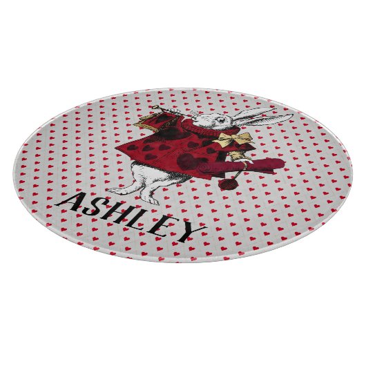 White Rabbit Queens Garb Persoonlijk Snijplank (Hoek)