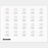 White Rabbit Sakura 2023 Ronde Sticker (Vel)