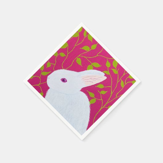 white rabbit servet (Hoek)