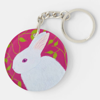 White Rabbit  Sleutelhanger