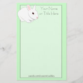 White Rabbit Stationery Briefpapier (Voorkant)