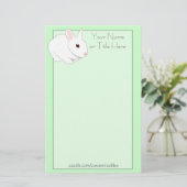 White Rabbit Stationery Briefpapier (Staand voorkant)