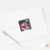 White Rabbit Sticker (Envelop)