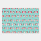 White Rabbit Trumpeter Alice in Wonderland DIY Col Inpakpapier Vel (Voorkant 2)