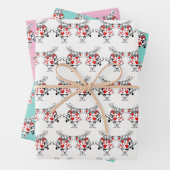 White Rabbit Trumpeter Alice in Wonderland DIY Col Inpakpapier Vel (In situ)