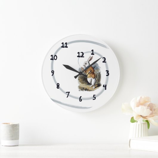 White Rabbit Wall klok (Huis)