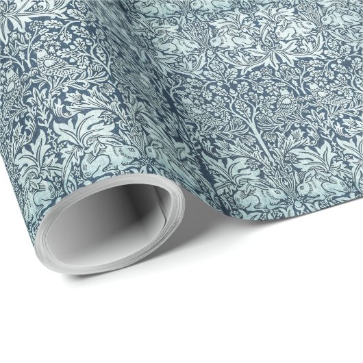 White Rabbit William Morris Cadeaupapier (Rol Hoek)