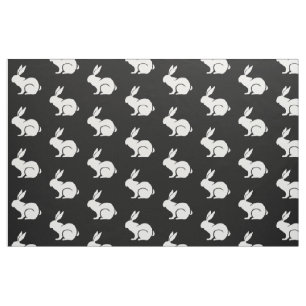 White Rabbits Design Fabric Stof