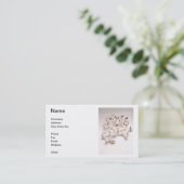 White Rabbits Visitekaartje (Staand voorkant)