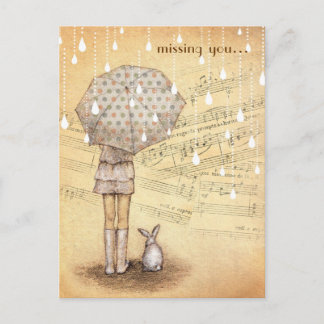 White Rain Symphony Misend You Custom Briefkaart