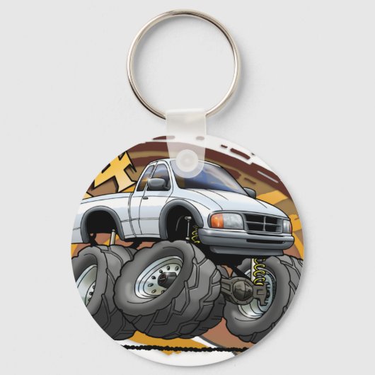 White Ranger Sleutelhanger (Voorkant)